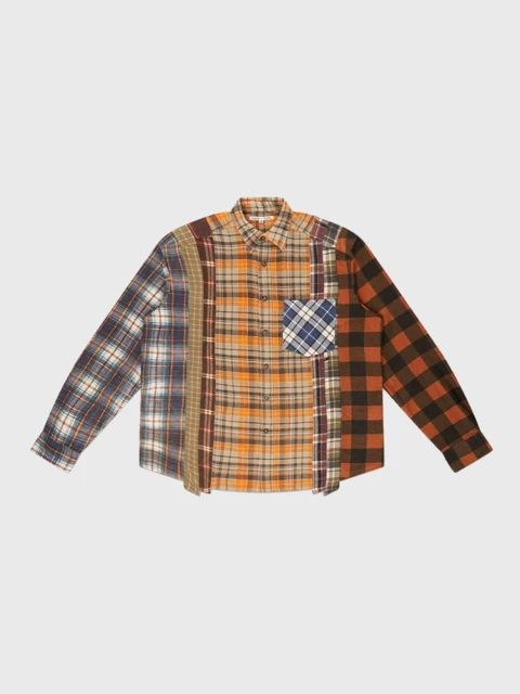 Needles rebiuld by Needles 7 Cuts Flannel Shirt Image