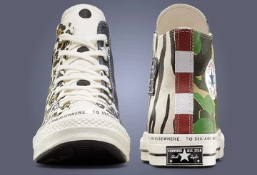 Brain Dead x Converse Chuck 70 Mixed Animals von hinten