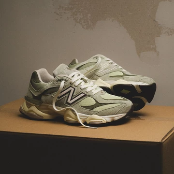 New Balance 9060 Olivine - Lookbook