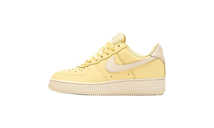 Nike Air Force 1 Retro PRM Ribbon Lace Soft Yellow