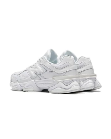 New Balance 9060 Triple White - Ferse