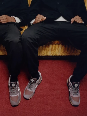 Stone Island x New Balance 998 Raso Gommato Mood 3