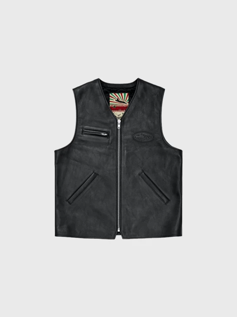 Skydive Leather Vest Image