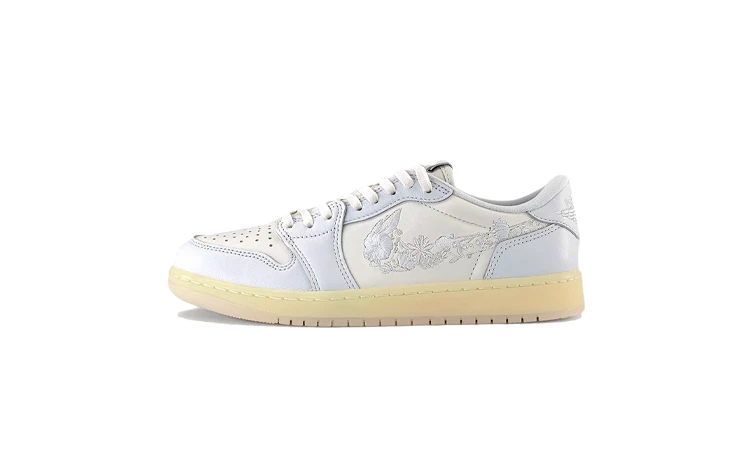 Air Jordan 1 Low OG Rabbit Floral Swoosh