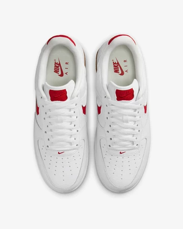 Air Force 1 Low EVO Pack Paar von oben Colorway Weiß/Rot