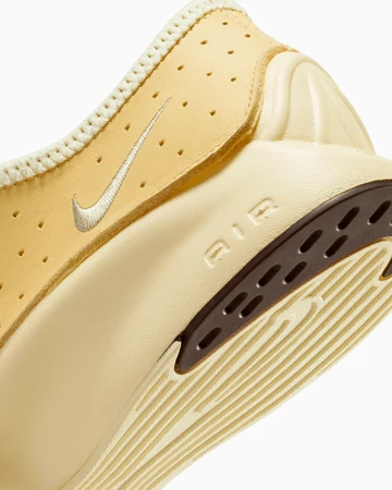Nike Air Superfly Soft Yellow Ferse Details