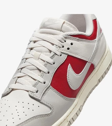 Dunk Low Ivory Ultraman Swoosh Detail
