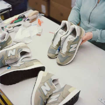 New Balance 1300 Mirage Gray Made In USA