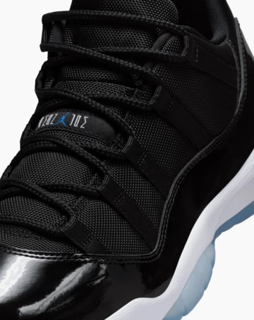 Jordan 11 Low Space Jam Detail Laces