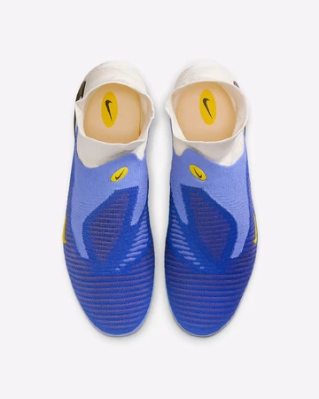 Nike Phantom 6 High Elite Racer Blue Paar von oben