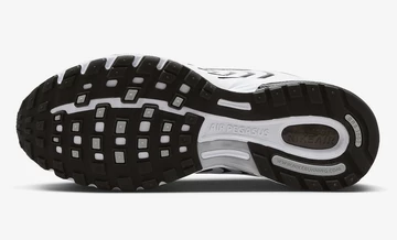 Die. Sohle des Nike Air Pegasus 2k5 White Black