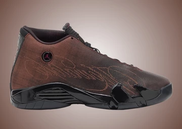 Mowalola x Nike Air Jordan 14 Retro Burnt Red Außenseite