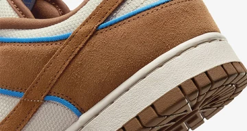 Dunk Low PRM Light British Tan - Ferse Deatil