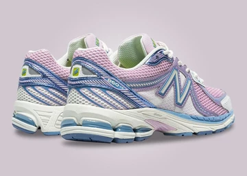 Up There x New Balance 860v2 Blossom Pink schräg
