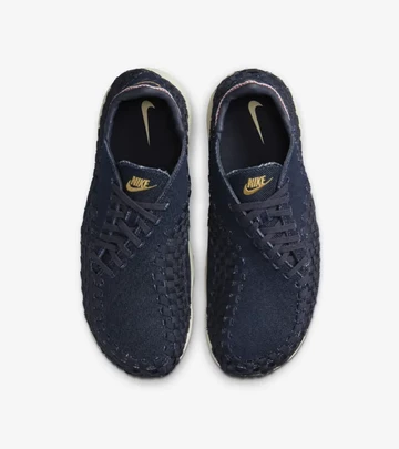 Nike Air Footscape Woven Marine Paar von oben