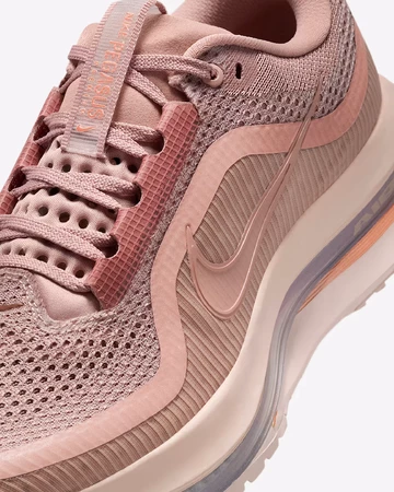 Nike Pegasus Premium Metallic Rose Gold Upper Details