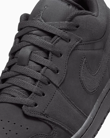 Jordan 1 Low Craft Dark Smoke Grey Detail Mittelfußbereich