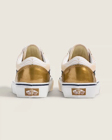 KPop Demon Hunters x Vans Old Skool GS Gold von oben