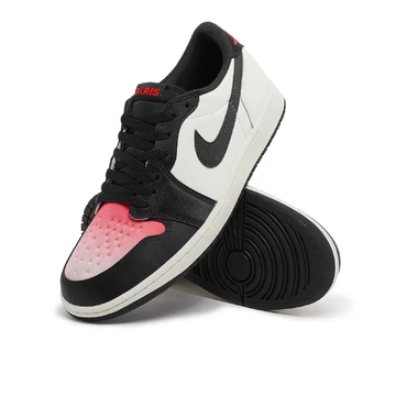 PSG x Air Jordan 1 Low Pink Oxford Mood