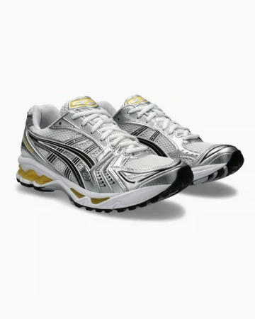 ASICS Gel-Kayano 14 White Tai Chi Yellow Paar