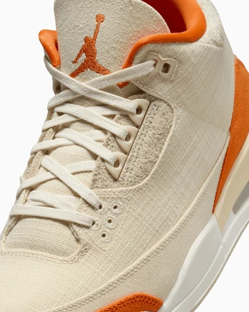 Jordan 3 TEX Starfish Upper Details