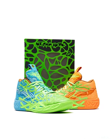 TNMT Puma MB.04 Leonardo & Michelangelo Paar + Schuhkarton