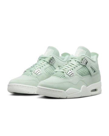 Jordan 4 Abundance Paar schräg seitlich