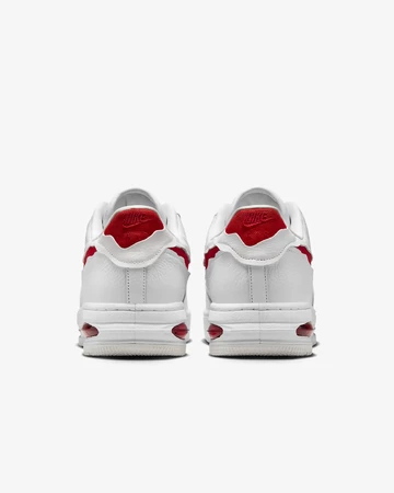 Air Force 1 Low EVO Pack Paar von hinten Colorway Weiß/Rot