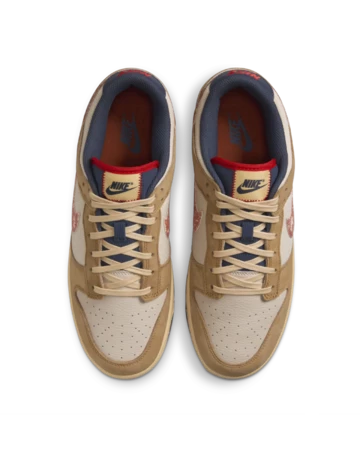 Dunk Low Wheat Sanddrift von oben