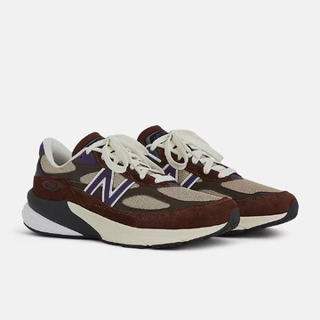New Balance 990v6 Rich Oak Paar seitlich