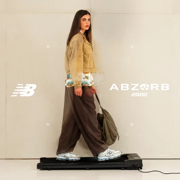 New Balance Abzorb 2000 Grey Blue Mood