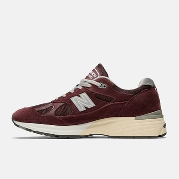 New Balance 991v2 Made in UK Catawba Grape Innenseite
