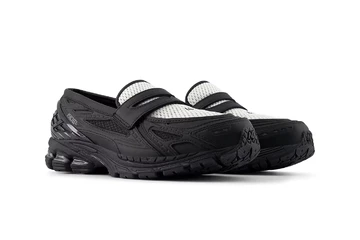 New Balance 1906 Loafer Black Angora schräg