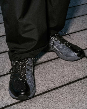 HAVEN x ASICS Gel-Nimbus 10.1 Black Mood Closeup