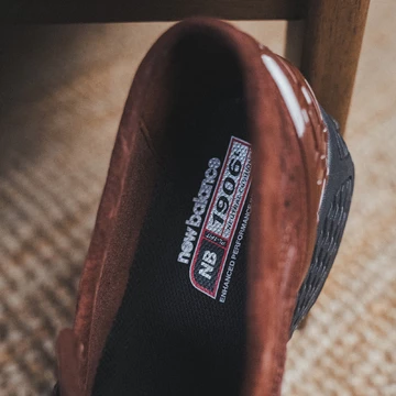 New Balance 1906 Loafer Rich Oak Lookbook Detail Ferse