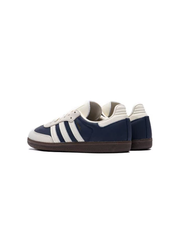 adidas Samba Night Indigo Cream White schräg frontal