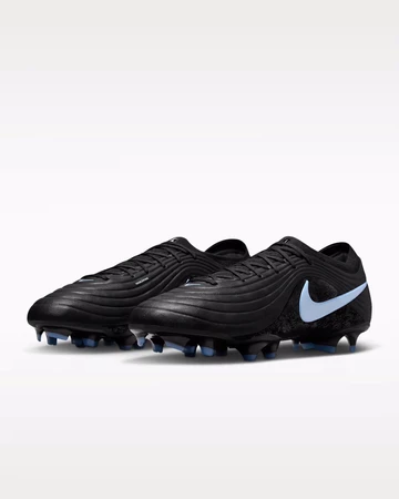Nike Tiempo Maestro Elite Black & Ice Blue - Firm Ground schräg