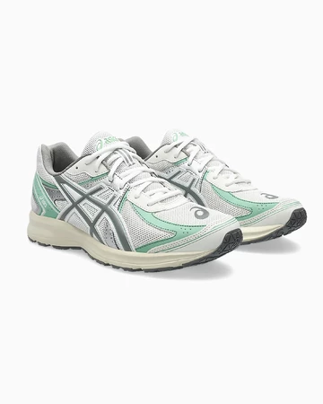 ASICS JOG100S Clay Grey Paar seitlich