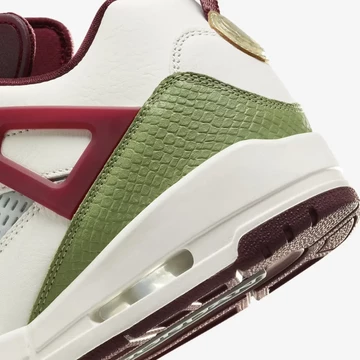 Jordan Spizike Low Chinese New Year 2024 Detail Ferse