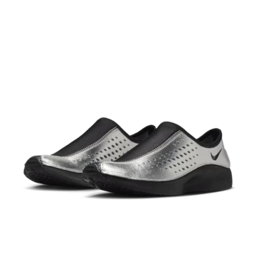 Nike Air Superfly Moc Metallic Silver Paar seitlich