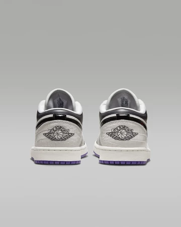 Jordan 1 Low SE Punk Rock von Hinten