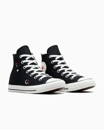 Converse Valentines Day Pack Chuck All Star Black Paar