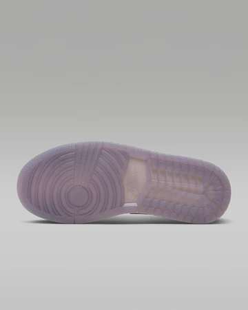 Jordan 1 Low Pastel Plum Sohle