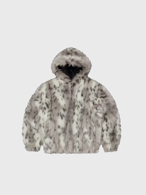Hooded Fur Jacket Image