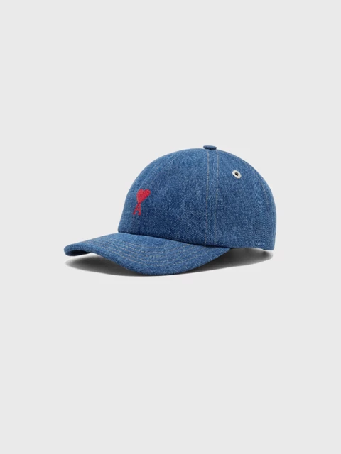 AMI Paris ADC Embroidery Cap Denim Image