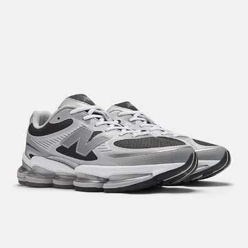 New Balance ABZORB 2000 Silver Metallic & Faded Black Paar