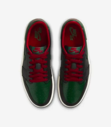 Jordan 1 Low Gorge Green von oben