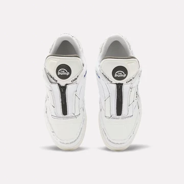 MARKET Reebok Club C 85 Pump Cloud White von Oben