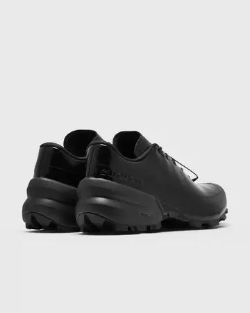 Maison Margiela MM6 x Salomon Leather Sneaker Black schräg