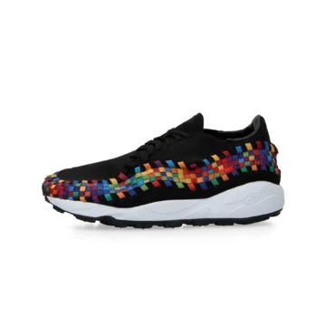 Nike Air Footscape Woven Black Rainbow Außenseite